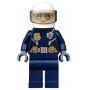 LEGO® Mini-Figurine Policier Femme Pilote Hélicoptère