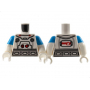 LEGO® Mini-Figurine Torse Tenue Astronaute (1S)