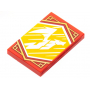 LEGO® Tile 2x3 Decorated Ninjago Drgon Flying