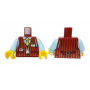 LEGO® Minifigure Torso Vest with Vertical Stripes Yellow Dot