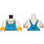 LEGO® Torso V-Neck Shirt with Blue Overalls