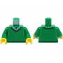 LEGO® Torso Sweater V-Neck over Button Down Blue Shirt