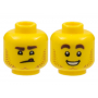 LEGO® Minifigure Head Dual Sided Stubble