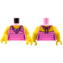 LEGO® Mini-Figurine Torse Femme Maillot de Bain (4V)