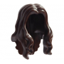 LEGO® Minifigure Hair Long Wavy with Center Part