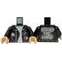 LEGO® Torso Leather Jacket over White T-Shirt