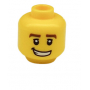 LEGO® Minifigure Head Male Lopsided Grin with Teeth Pattern