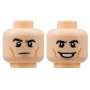 LEGO® Mini-Figurine Tête Homme 2 Expressions (5Q)