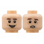 LEGO® Mini-Figurine Tête avec Deux Expressions (3C)