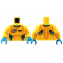 LEGO® Torso Spacesuit Dark Azure Neck and Straps Classic Spa