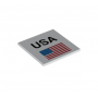 LEGO® Tile 6x6 with Bottom Tubes with USA and United States