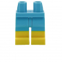 LEGO® Mini-Figurine Jambe 2 Couleurs Bleu et Jaune