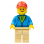 LEGO® Mini-Figurine Homme avec Casquette