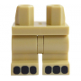 LEGO® Hips and Medium Legs with 6 Black Toes Pattern