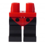 LEGO® Hips and Legs with Black Boots Red Leotard