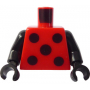 LEGO® Torso with 5 Black Circles Pattern