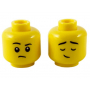 LEGO® Mini-Figurine Tête Enfant avec Deux Expressions