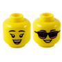 LEGO® Mini-Figurine Tête Femme avec Expressions (4S)