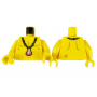 LEGO® Mini-Figurine Torse Nu avec Collier Coquillage (5C)
