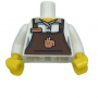 LEGO® Coffee Saleswoman Torso Mini Figure