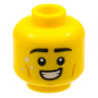 LEGO® Mini-Figurine Tête Sourire - Etoile Brillante (4U)