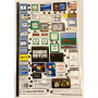 LEGO® Autocollant - Stickers Set Ideas 21336 The Office