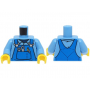 LEGO® Torso Overalls with Silver Wrenches and Fasteners