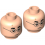 LEGO® Minifigure Head Dual Sided Medium Nougat