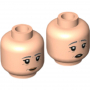 LEGO® Mini-Figurine Tête Femme Deux Expressions (6V)