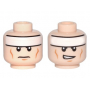 LEGO® Mini-Figurine Tête Homme 2 Expressions - Batman (5R)