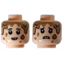 LEGO® Mini-Figurine Tête Homme Deux Expressions (5V)