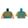 LEGO® Torso Pixelated Gold Medium Nougat