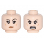 LEGO® Mini-Figurine Tête Femme Deux Expressions (1Z)
