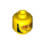 LEGO® Minifigure Head Glasses Orange Sunglasses