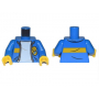 LEGO® Torso Jacket with Gold Zipper Yellow Stripe