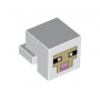 LEGO® Creature Head Pixelated with White Tan Sheep