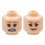 LEGO® Mini-Figurine Tête Femme Deux Expressions (5O)