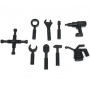 LEGO® Accessoire Mini-Figurine Lot de 9 Outils