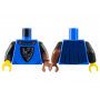 LEGO® Torso Black Facon with Silver Chain