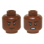 LEGO® Mini-Figurine Tête Homme 2 Expressions (1N)