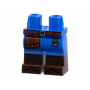 LEGO® Hips and Legs with Reddish Brown Boots