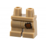 LEGO® Hips and Medium Legs with Reddish Brown Patch