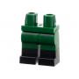 LEGO® Mini-Figurine Jambes Vert Foncé et Bas Noir