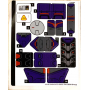 LEGO® Autocollant - Stickers Set 76831 Buzz L'éclair Disney