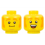 LEGO® Mini-Figurine Tête Deux Expressions (3Y)