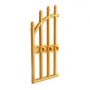 LEGO® Door 1x4x9 Arched Gate with Bars and Three Studs