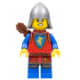 LEGO® Lion Knight - Female Flat Silver Neck Protector Quiver