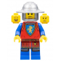 LEGO® Lion Knight - Male Flat Silver Broad Brim Helmet