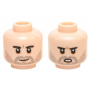 LEGO® Mini-Figurine Tête Homme 2 Expressions (6R)
