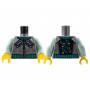 LEGO® Torso Jacket with Zipper Dark Turquoise Collar and Wai